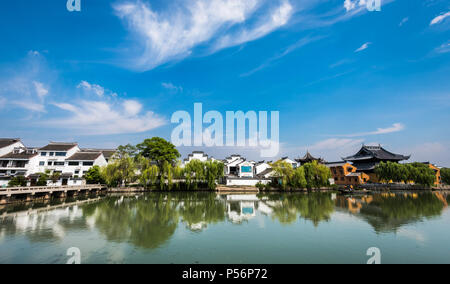 Cina antiche case a Jinxi antica città Foto Stock