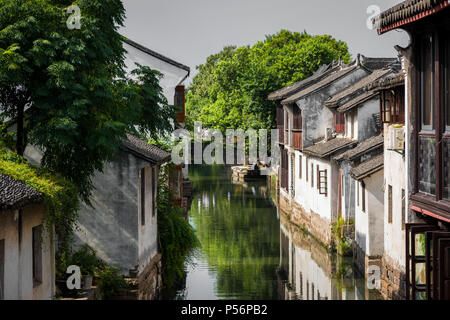 Zhouzhuang antica città Foto Stock