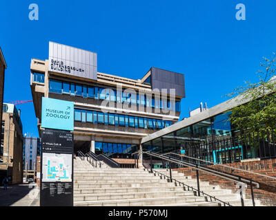 Cambridge University Museo di Zoologia - riaperta giu 2018 dopo 4 anni di lavori di ristrutturazione. Edificio principale è il rinnovato David Attenborough edificio. Foto Stock