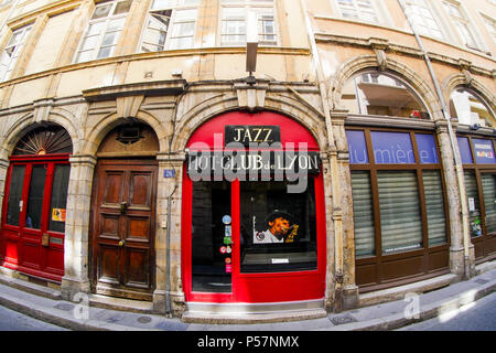 Hot Club - jazz club di Lione, Francia Foto Stock