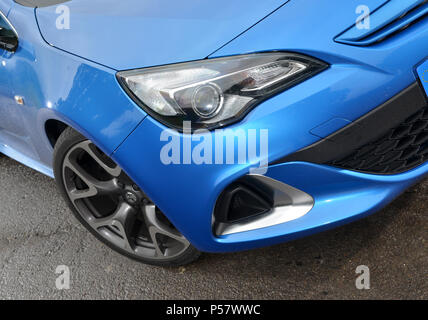 2012 Vauxhall Astra VXR British calda boccaporto auto sportiva Foto Stock