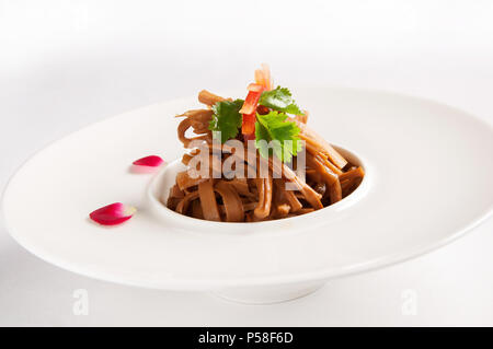 Cucina cinese-essiccato di germogli di bambù Foto Stock