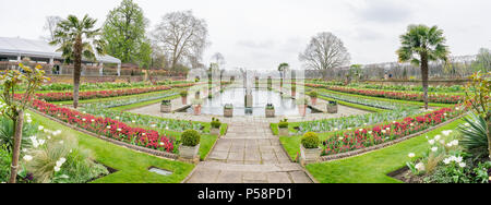 La principessa Diana Memorial Garden in Hyde Park a Londra, Regno Unito Foto Stock