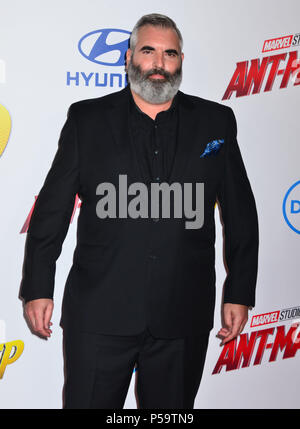 Los Angeles, California, USA. Il 25 giugno, 2018. Benjamin Byron Davis frequentare il Ant-Man e Wasp' Premiere al El Capitan Theatre di Los Angeles, California. Giugno 25, 2018 Credit: Tsuni / USA/Alamy Live News Foto Stock