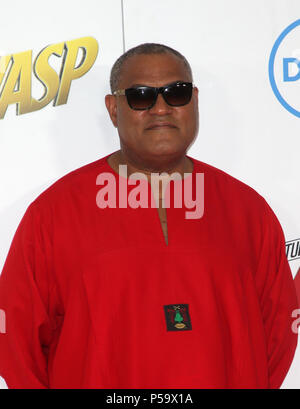 HOLLYWOOD, CA - 26 giugno: Laurence Fishburne, arrivando alla premiere di Ant-Man e Wasp a El Capitan theater in Hollywood, la California il 26 giugno 2018. Credito: Faye Sadou/MediaPunch Foto Stock