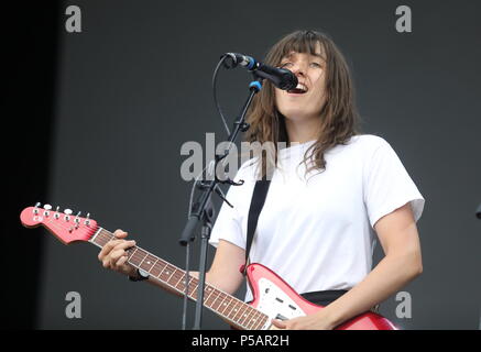 BBC Radio 1's il più grande Weekend: Belfast - Giorno 1 dotata di: Courtney Barnet dove: Belfast N Ireland, Regno Unito quando: 25 maggio 2018 Credit: WENN.com Foto Stock