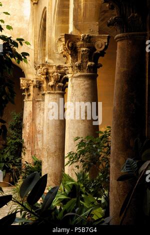 Patio de può Vivot .Centro Historico.Palma.Mallorca.Baleares.España. Foto Stock