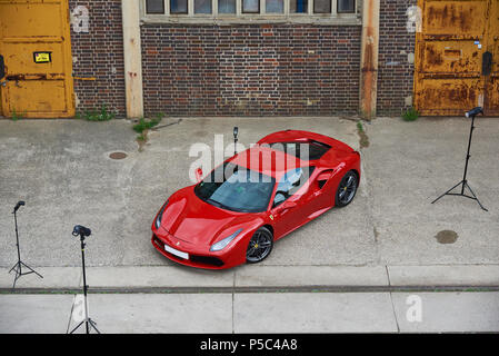 Ferrari 488 Italia, 2018 sport caer Foto Stock