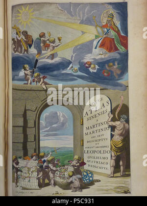 Novus Atlas Sinensis . Inglese: pubblicato nel 1655 da Joan Blaeu come parte del volume 10 del suo Atlas maior. . Dal 1655. Martino Martini (1614-1661) Descrizione storico italiano e geografo Data di nascita e morte 20 Settembre 1614 6 Giugno 1661 Luogo di nascita e morte Trento Hangzhou periodo di lavoro del XVII secolo il controllo autorità : Q1243676 VIAF:12554068 ISNI:0000 0001 2099 1823 LCCN:N79039954 NLA:49285959 Aprire Libreria:OL43570un WorldCat 146 Atlas maior 1655 - vol 10 - Novus Atlas Sinensis - coperchio - P1080377 Foto Stock