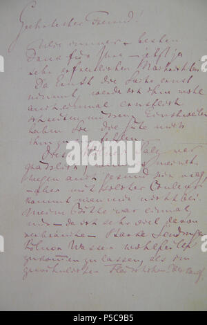 N/A. Deutsch: Brief von Richard Wagner un agosto Lesimple in Köln . 11 febbraio 1879. Richard Wagner (1813-1883) nomi alternativi Wilhelm Richard Wagner Descrizione del compositore tedesco e scrittore Data di nascita e morte 22 Maggio 1813 13 febbraio 1883 Luogo di nascita e morte di Lipsia Autorità di Venezia controllo : Q1511 VIAF:29732107 ISNI:0000 0001 2277 9084 ULAN:500223295 LCCN:N79089831 NLA:35586188 WorldCat 30 1879-02-11-Wagner-VS Foto Stock