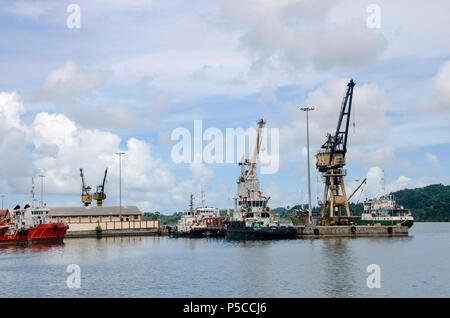 Jetty Port Blair, Andaman e Nicobar, India Foto Stock