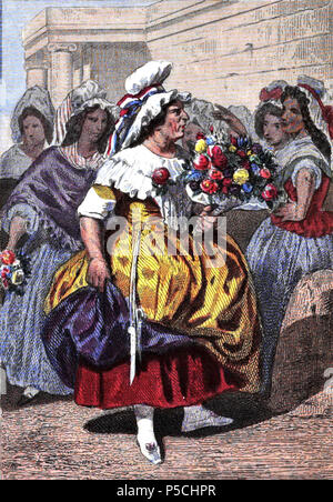 552 Femmes de la halle Révolution française Foto Stock