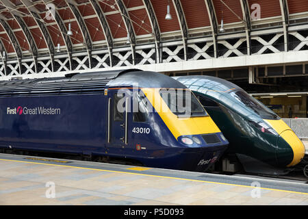 La stazione di Paddington Foto Stock