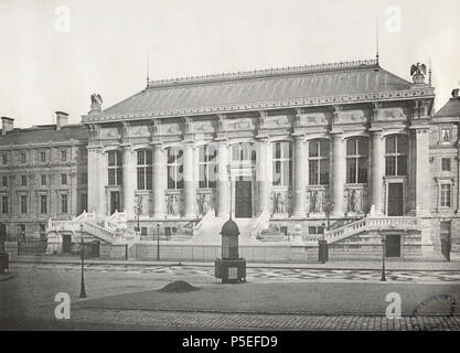 327 Charles Marville, Palais de Justice 01, ca. 1853-70 Foto Stock