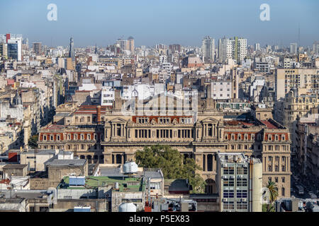 Vista aerea di Argentina della Suprema Corte di giustizia - Buenos Aires, Argentina Foto Stock