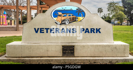 Imperial Beach ca Veterans Memorial Foto Stock