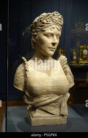 N/A. Inglese: mostra a Montreal il Museo delle Belle Arti - Montreal, Quebec, Canada. 28 settembre 2016, 10:43:47. Daderot 252 Busto di imperatrice Giuseppina da Joseph Chinard, c. 1805, terracotta - Montreal Museo delle Belle Arti - Montreal, Canada - DSC08665 Foto Stock