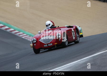 Auto d'epoca Brands Hatch Kent REGNO UNITO Foto Stock