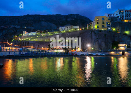 A Meta di Sorrento, Italia meridionale Foto Stock