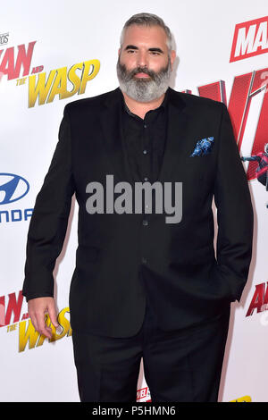 Benjamin Byron Davis frequentando il 'Ant-Man e Wasp' premiere mondiale a El Capitan theater su Giugno 25, 2018 a Los Angeles, California. Foto Stock