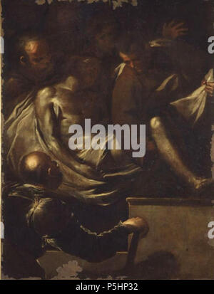 N/A. Di tumulazione Cristo . eventualmente 1660. Luca Giordano (1634-1705) nomi alternativi Luca Giordano, Luca Jordanus, Luca fa presto Descrizione pittore italiano, disegnatore e incisore e incisore, Data di nascita e morte 1632 12 gennaio 1705 Luogo di nascita e morte di Napoli Napoli sede di lavoro Napoli (1651-1678), Roma (1654), Firenze (1679-1682), Venezia (1667), Bergamo (1685), Madrid (ca. 1692-1702), Napoli (1702-1705) Autorità di controllo : Q332494 VIAF:233370534 ISNI:0000 0003 6778 6987 ULAN:500115457 LCCN:N85240521 NLA:35670230 WorldCat 19 Luca Giordano - di tumulazione Cristo Foto Stock