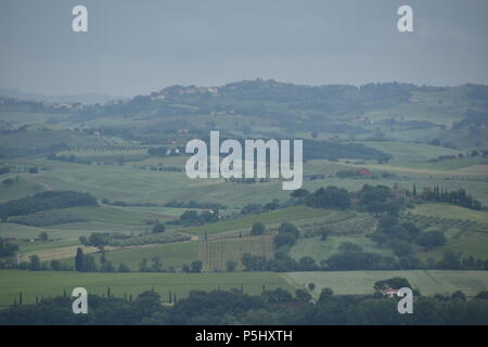 Castello Banfi, Siena, Italia Foto Stock