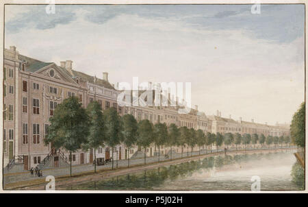 N/A. Nederlands: Beschrijving De evenzijde van de Gouden Bocht van de Herengracht Gezien van de richting Vijzelstraat Koningsplein het. Links in de verte de ingang van de Nieuwe Spiegelstraat. Serie: Canon Amsterdam Grachtengordel Documenttype tekening Vervaardiger Rademaker, Abramo (1675-1735) Collectie Collectie Atlas Splitgerber Datering 1700 t/m 1730 Geografische naam Herengracht Inventarissen http://archief.amsterdam/archief/10001 Afbeeldingsbestand 010001000163 . 1700 t/m 1730. Rademaker, Abramo (1675-1735) 54 Abramo Rademaker, Afb 010001000163 Foto Stock