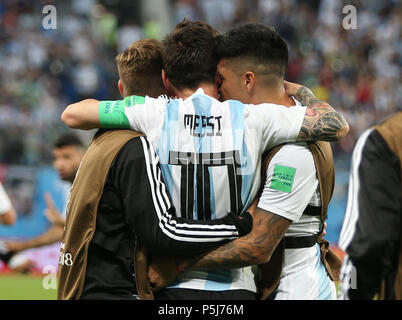 2018 Moscou Rússia Lionel Messi Ação Durante Partida Copa Mundo —  Fotografia de Stock Editorial © m.iacobucci.tiscali.it #200146738