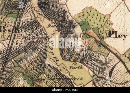 27 180 Grube Furth Würselen Uraufnahme Foto Stock