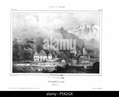 35 249 album dauphiné, Valbonnais (Isère), da VC Foto Stock