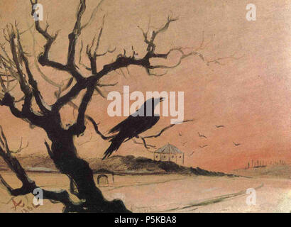 N/A. Havran Karlštejnský . 1882. Mikoláš Aleš (1852-1913) nomi alternativi Nikolaus Alesch; Nikolaus Aleš; Nikolaus Ales; Nikolaus ale; nicolas ales; Mikolás Ales Descrizione pittore ceco e illustrator Data di nascita e morte 18 novembre 1852 10 Luglio 1913 Luogo di nascita e morte Mirotice Autorità di Praga controllo : Q446948 VIAF:47006291 ISNI:0000 0001 1060 9053 ULAN:500127907 LCCN:N81076490 NLA:36493537 WorldCat 80 Ales, Mikulas - Karlstejnsky havran (1882) Foto Stock