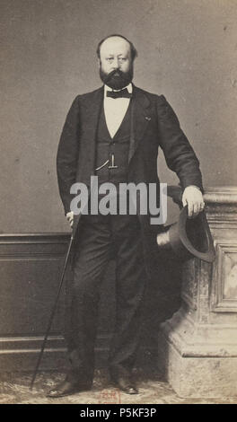 76 Album dei deputati au Corps législatif entre 1852-1857-Dauzat Dembarrère Foto Stock