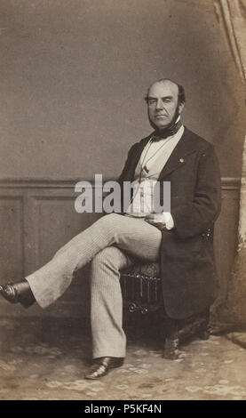 76 Album dei deputati au Corps législatif entre 1852-1857-de Kergorlay Foto Stock