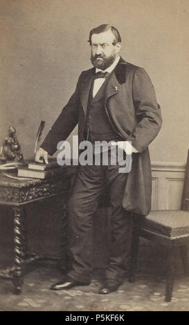 76 Album dei deputati au Corps législatif entre 1852-1857-Descours Foto Stock