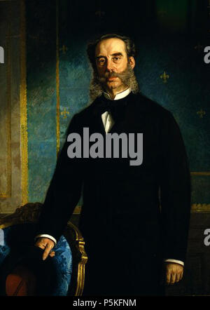 N/A. Inglese: politico spagnolo Alejandor de Castro . 1876. Ignacio Suárez Llanos (1830-1881) 78 Alejandro de Castro Foto Stock