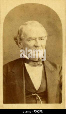 N/A. Inglese: U.S. Presidente Andrew Johnson (1808-1875) . 1860s. Carl Giers (fotografo) 100 Andrew-Johnson-da-giers2 Foto Stock