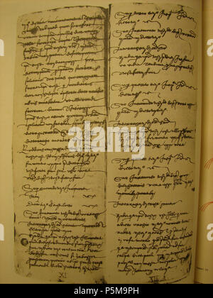 N/A. Documento Assereto . Il 25 agosto 1479. Notário Gerolamo Ventimiglia () 143 Assereto 6 Foto Stock