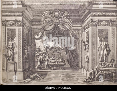 N/A. Grafik aus dem Klebeband Nr. 9 der Fürstlich Waldeckschen Hofbibliothek Arolsen Jean Le Pautre: aus: 'Grand Alcoues ala Romaine' - . 1669. Jean Le Pautre (1618-1682) Descrizione incisore francese Data di nascita e morte 28 Giugno 1618 2 febbraio 1682 Luogo di nascita e morte Parigi Parigi competente controllo : Q290751 VIAF:99640541 ISNI:0000 0001 2283 3896 ULAN:500000036 LCCN:N95030211 WGA:LE PAUTRE, Jean WorldCat 137 Arolsen Klebeband 09 325 2 Foto Stock