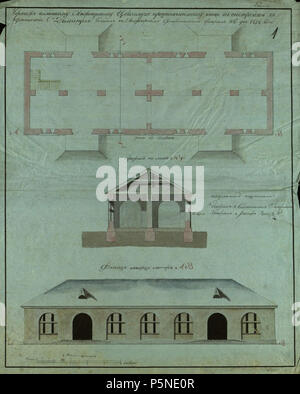 160 Babrujskaja fartecyja. Бабруйская фартэцыя (XIX) (3) Foto Stock