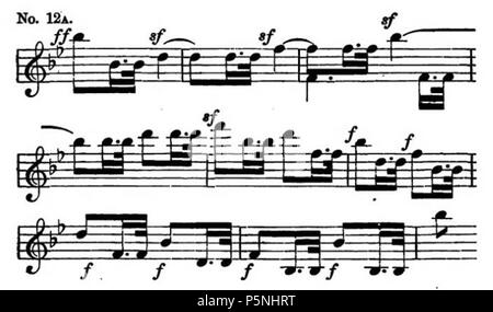 181 La Nona di Beethoven Symphony (Grove) 21 Foto Stock