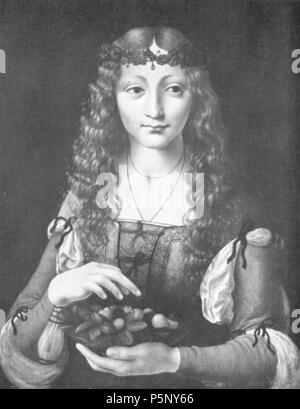 N/A. Bianca Maria Sforza . 1487. Sconosciuto 198 Bianca Maria Sforza Foto Stock