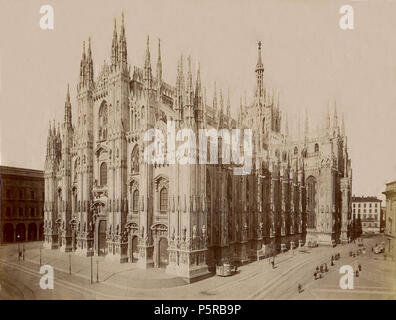 N/A. Italiano: Giacomo Brogi (1822-1881): 'Milano. La cattedrale". 1870 circa. Numero di catalogo: 3818. Inglese: Giacomo Brogi (1822-1881): Milano. La cattedrale", ca. 1870. Catalogo: # 3818. Didascalia originale: " 3818 " - rimosso didascalia. 1870s. Giacomo Brogi (1822-1881) Descrizione fotografo italiano Data di nascita e morte 6 aprile 1822 29 Novembre 1881 Luogo di nascita e morte Firenze Firenze periodo di lavoro 1860-1881 circa la posizione di lavoro Italia, Medio Oriente competente controllo : Q2346257 VIAF:156145857883923021479 ISNI:0000 0000 6662 3244 ULAN:500017452 LCCN:no2007070355 GND:12485867 Foto Stock