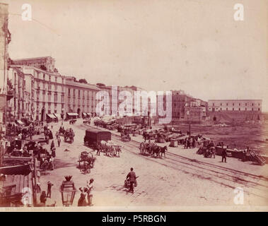 N/A. Italiano: Giacomo Brogi (1822-1881) - 'Napoli - Strada Santa Lucia' (duranti la colmata 1895-1900). Numero di catalogo: 5471. Inglese: Giacomo Brogi (1822-1881) - 'Napoli - Santa Lucia street'. Catalogo # 5471. . 1895-1900s. Giacomo Brogi (1822-1881) Descrizione fotografo italiano Data di nascita e morte 6 aprile 1822 29 Novembre 1881 Luogo di nascita e morte Firenze Firenze periodo di lavoro 1860-1881 circa la posizione di lavoro Italia, Medio Oriente competente controllo : Q2346257 VIAF:156145857883923021479 ISNI:0000 0000 6662 3244 ULAN:500017452 LCCN:no2007070355 GND:124858678 WorldCat 240 Foto Stock