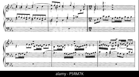 253 Bwv552ii-C Foto Stock