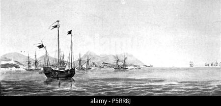 N/A. Cattura di Amoy, 1841. Pubblicato 1924. Lt. R. B. Crawford, R.N. 269 cattura di Amoy, piastra 3 Foto Stock