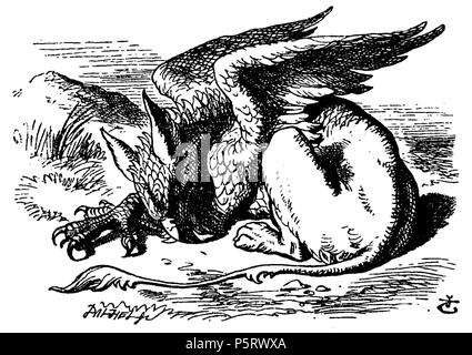 N/A. Di Alice Abenteuer im Wunderland Übersetzer: Antonie Zimmermann Titolo originale: Alice nel Paese delle Meraviglie Illustrationen: John Tenniel . 1869. Lewis Carroll (1832-1898) nomi alternativi Charles Lutwidge Dodgson Descrizione British-English scrittore, matematico e fotografo Data di nascita e morte 27 Gennaio 1832 14 gennaio 1898 Luogo di nascita e morte Daresbury, Cheshire, Inghilterra Guildford, Surrey, Inghilterra periodo di lavoro 1854 al 1898 sede di lavoro Inghilterra competente controllo : Q38082 VIAF:66462036 ISNI:0000 0001 2137 136X ULAN:500027372 LCCN:N79056546 NLA:35039311 WorldCa Foto Stock