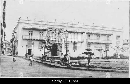 N/A. Français : Ancien bâtiment de l'Inquisizione à Carthagène Des Indes, Colombie . 1893. Clímaco Calderón (1852-1913) 278 Cartagena, La Inquisicion Foto Stock