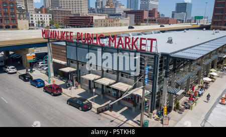 Milwaukee Public Market, Milwaukee, Wisconsin, STATI UNITI D'AMERICA Foto Stock