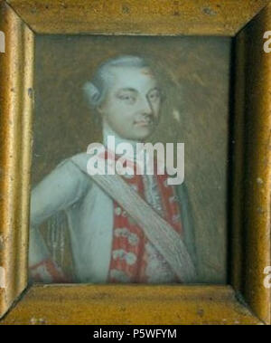 N/A. Inglese: Christoph von der Decken (1724-1783) da Neuhaus/Oste Deutsch: Christoph von der Decken (1724-1783) auf Neuhaus/Oste . 1 gennaio 1770. Sconosciuto 345 Christoph von der Decken (1724-1783) Foto Stock