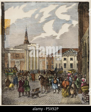 N/A. Nederlands: Beschrijving Gezicht op de oostzijde van de Dam, gezien uit Paleisstraat Links Beurs van Zocher, rechts het Commandantshuis. Techniek: houtgravure, nieuw gekleurd. Documenttype prent Vervaardiger Tollenaar Wz., Dirk Wijbrand (1808-1858) Collectie Collectie Stadsarchief Amsterdam: tekeningen en prenten Datering 1845 t/m 1870 ca. Geografische naam Dam Inventarissen http://archief.amsterdam/archief/10097/010097002897 Afbeeldingsbestand 010097002897 . 1845 t/m 1870 ca.. Dirk Wijbrand Tollenaar Wz, (1808-1858) 457 Dirk Wijbrand Tollenaar Wz, (1808-1858), Afb 010097002897 Foto Stock